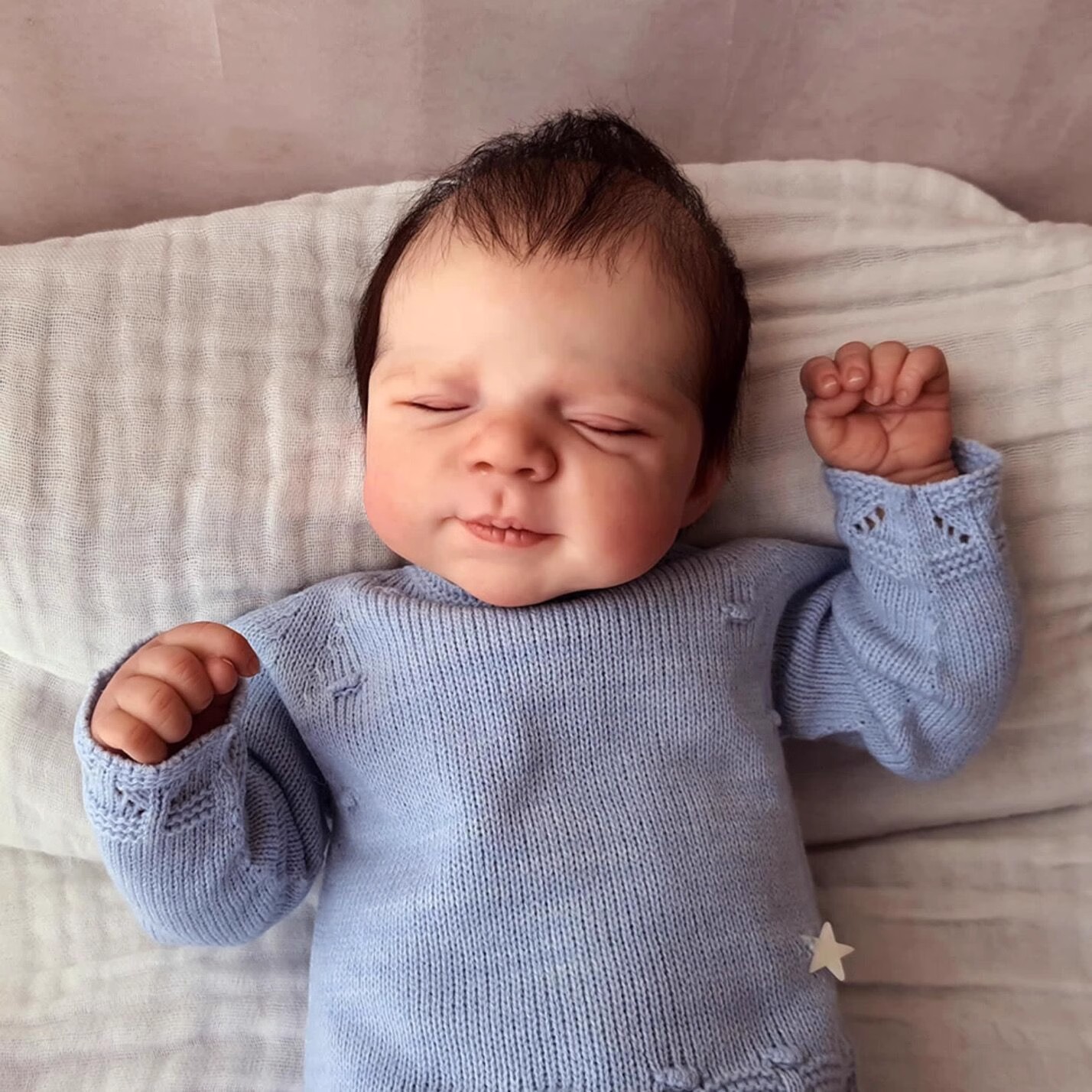 Ethnic Fashion Model - 19 Inch Newborn Reborn Baby Doll