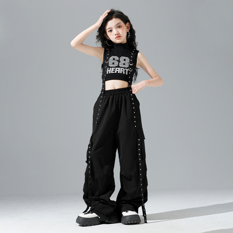 Ethnic Fashion Model - Girls Jazz Dance Practice Suit Set