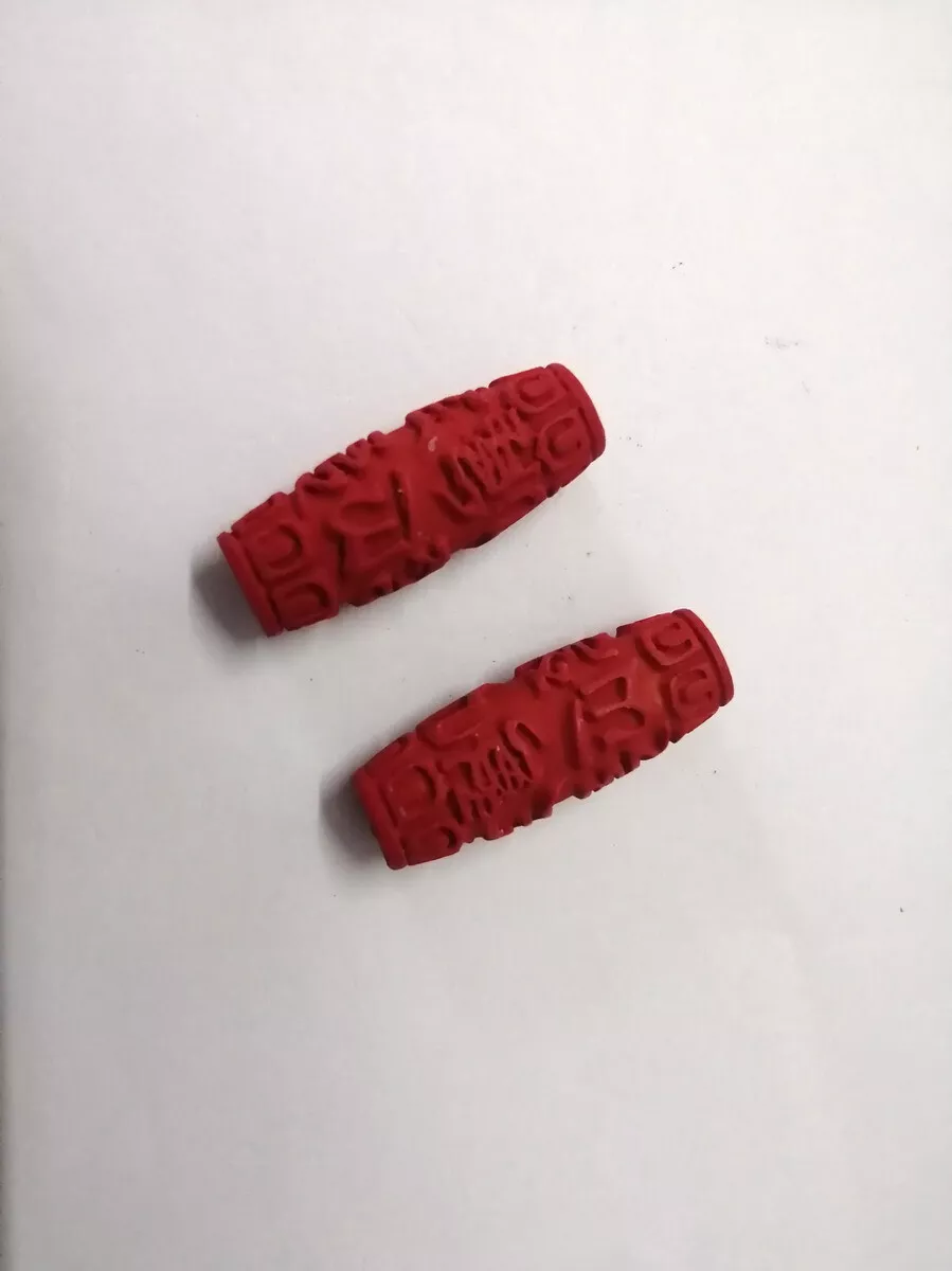 Ethnic Fashion Boutique - Pair/2Pcs Rare China Boutique Collection Carving