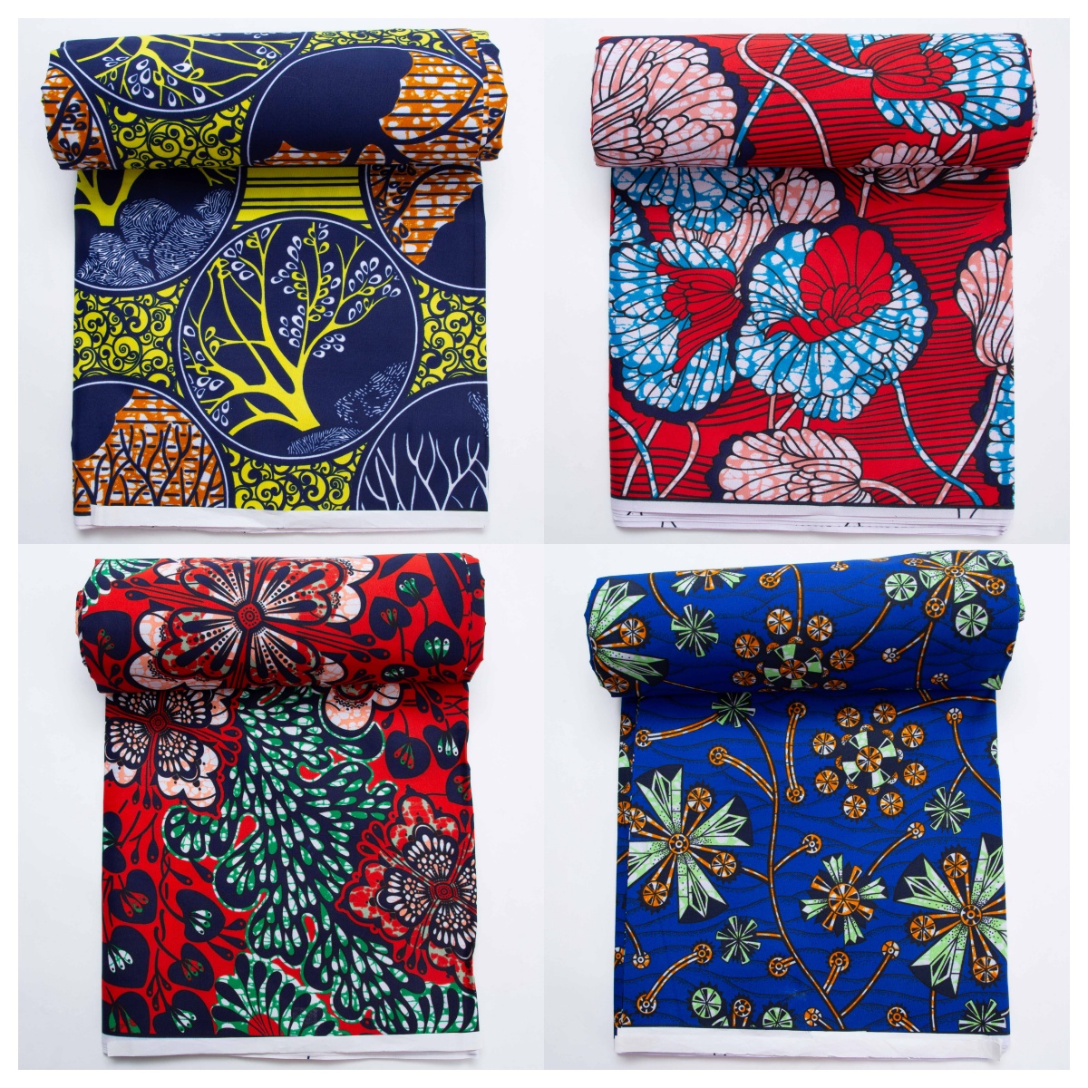 Nigeria Wax Fabric DIY Block D - African Ankara Print avaliação e preço