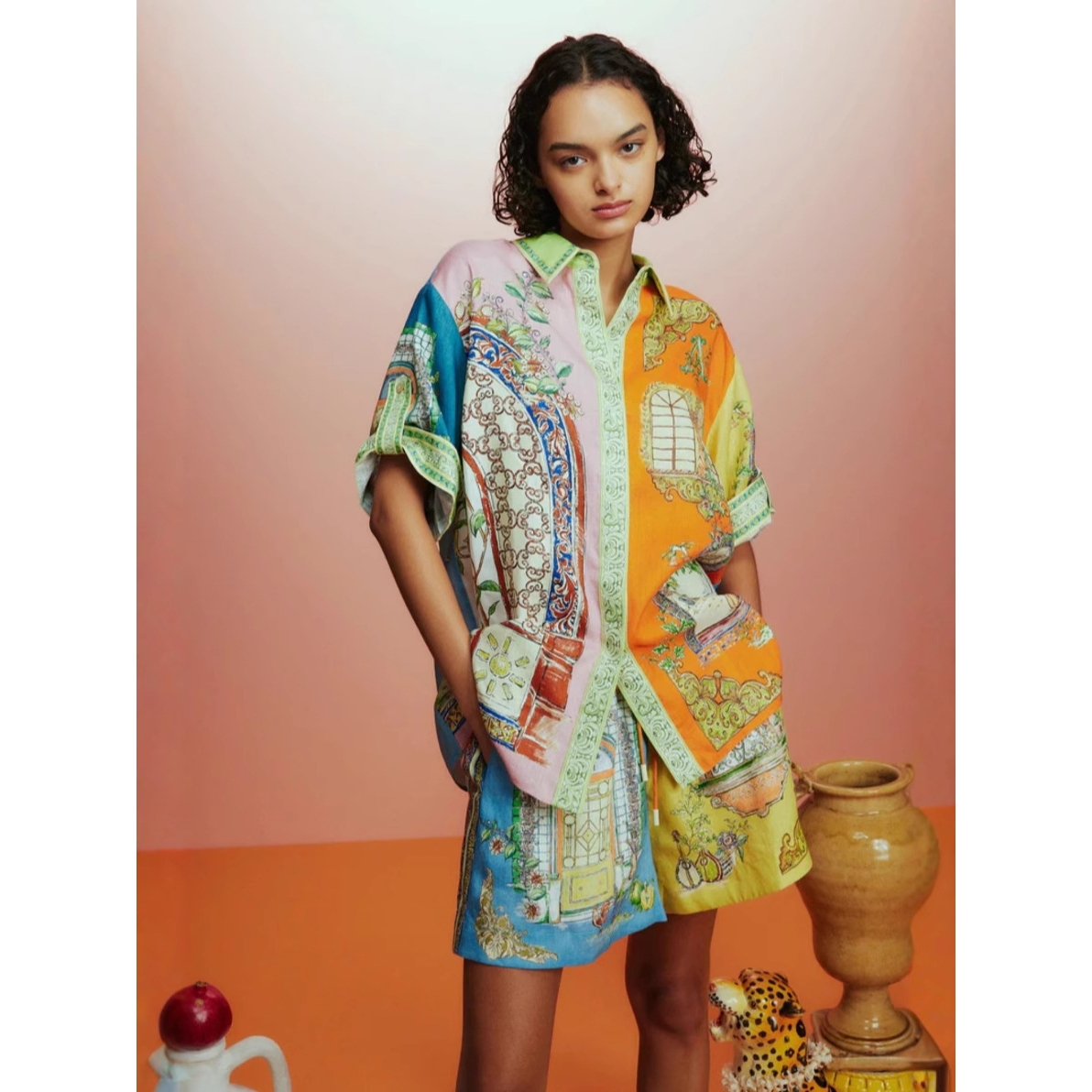 2024 Fashionable Printed Knot- - Ethnic Fashion Wear avaliação e preço