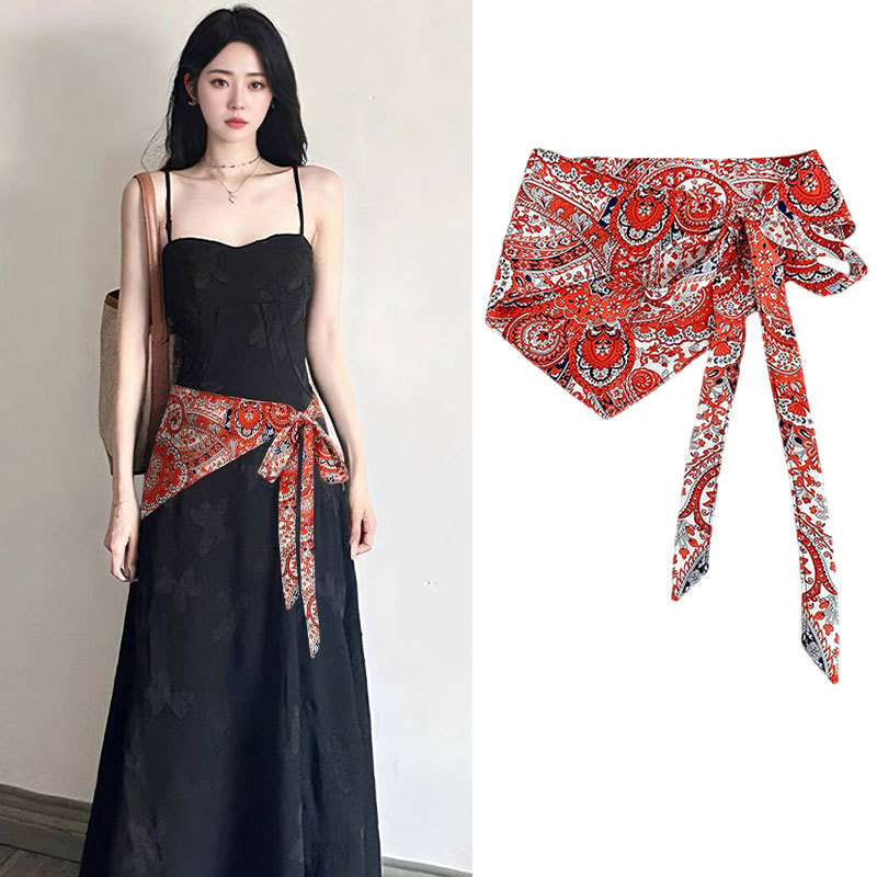 Cashew flower triangular scarf - Ethnic Fashion Wear avaliação e preço