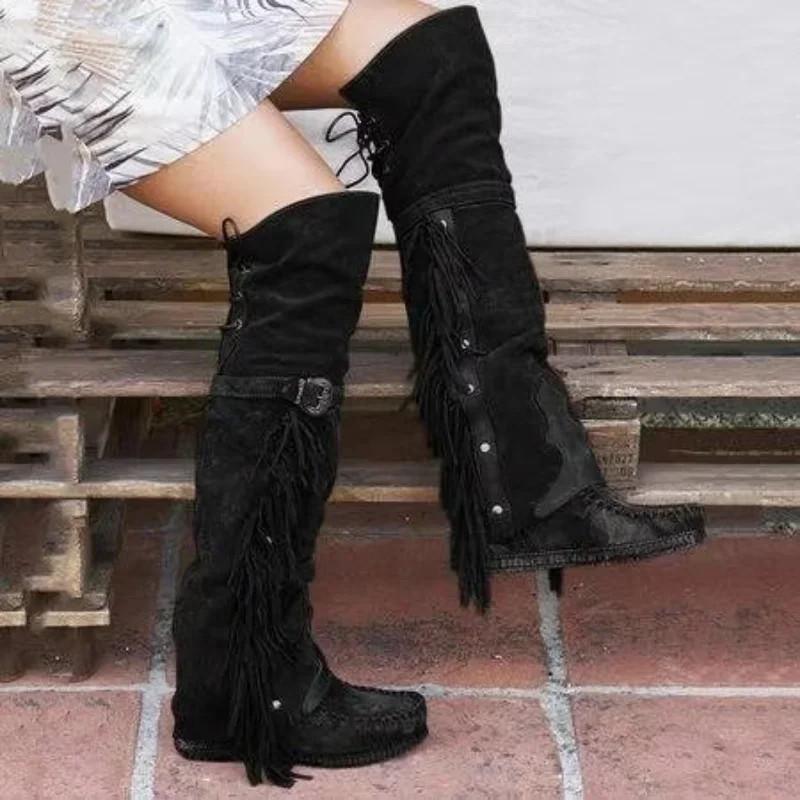 Fashion Bohemia Knee-length Wo - Ethnic And Fashion avaliação e preço