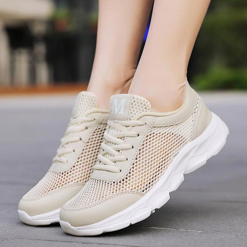 Summer Breathable Sneakers Wom - Ethnic Music For Fashion Show avaliação e preço