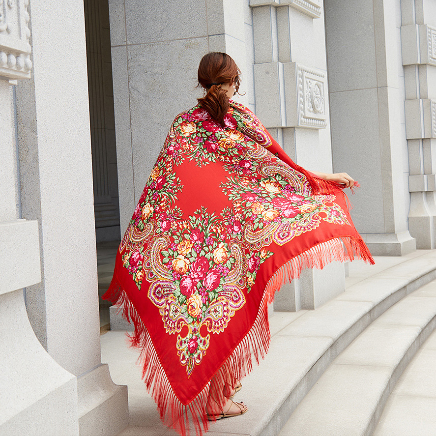 Ethnic Pareo Women Poncho Wint - Winter Ethnic Fashion For Women avaliação e preço