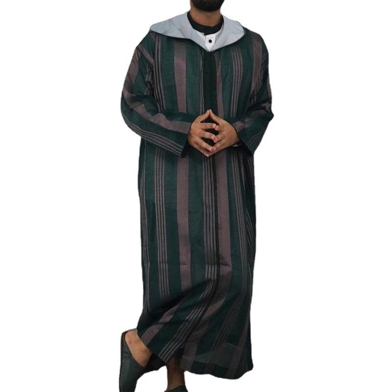 Muslim Hooded Robe Dashiki Lon - Dashiki Shirt Men avaliação e preço
