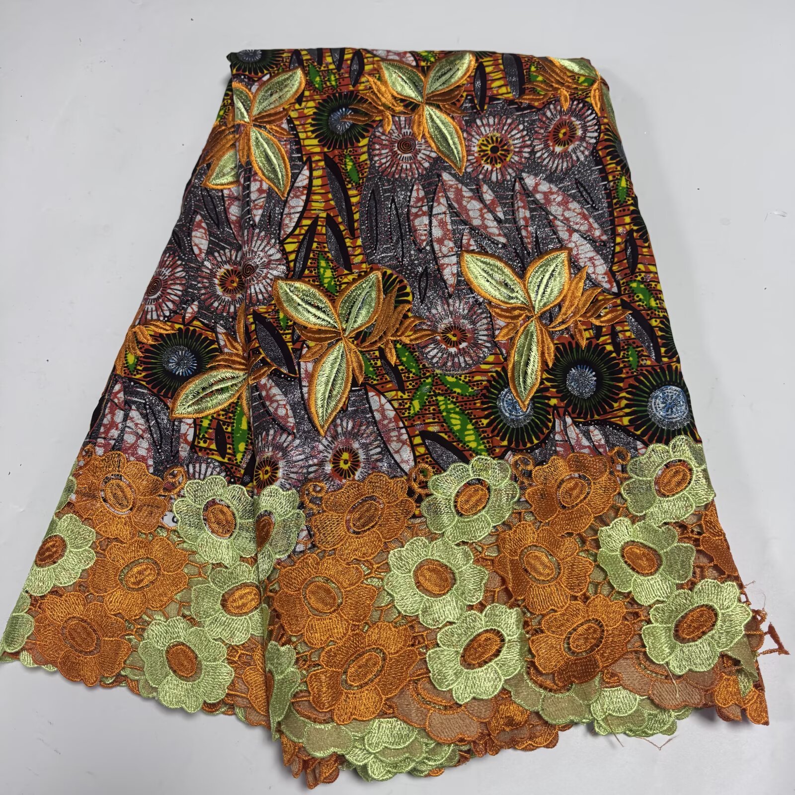 Wax Lace French Lace Guipure W - African Ankara Print avaliação e preço