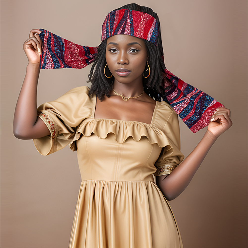 African Printed Headband for W - African Ankara Print avaliação e preço