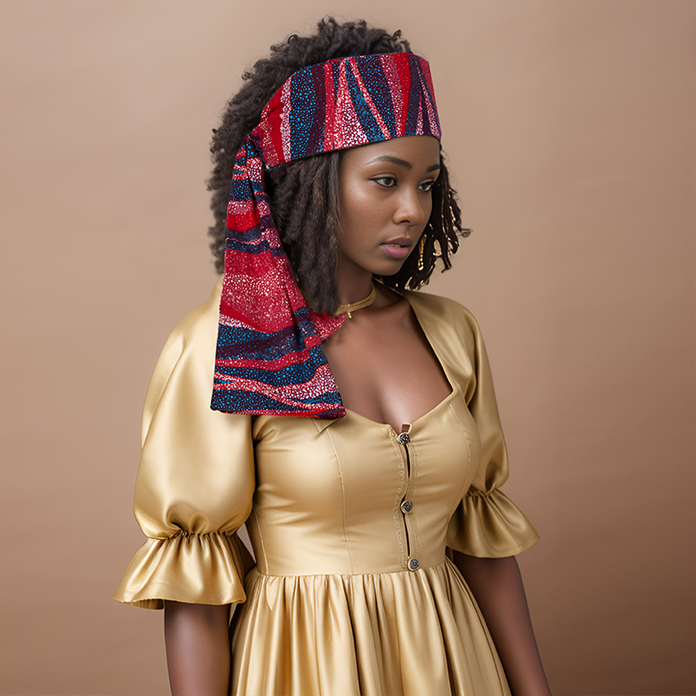African Printed Headband for W - African Ankara Print avaliação e preço