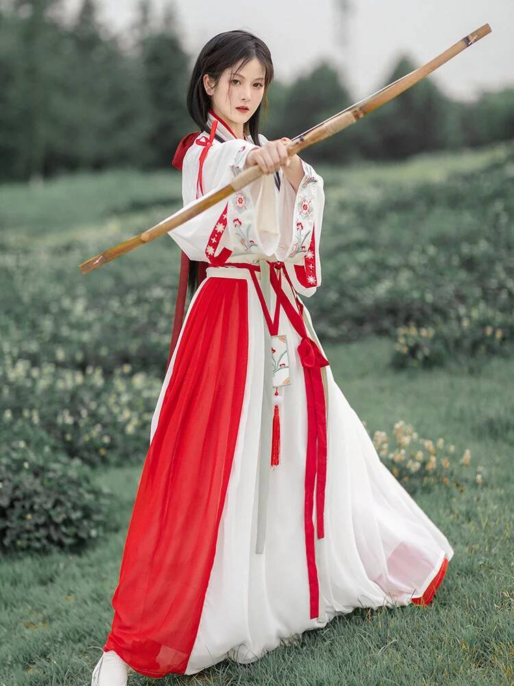 Hanfu Women Modern Chinese Tra - Hanbok Modern Set avaliação e preço