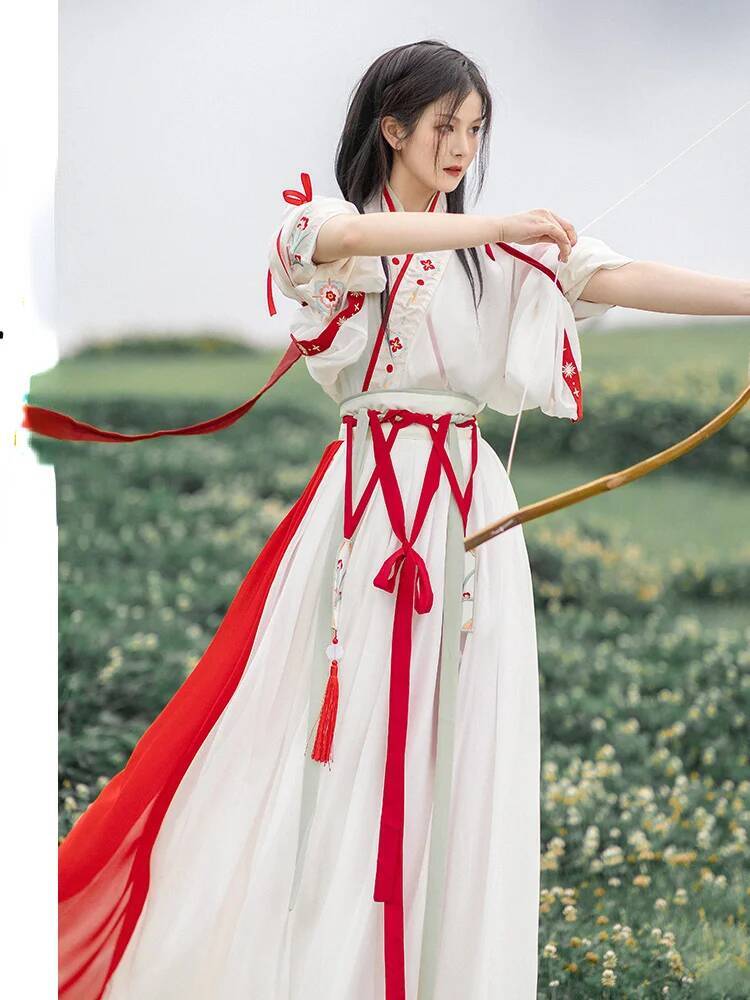 Hanfu Women Modern Chinese Tra - Hanbok Modern Set avaliação e preço