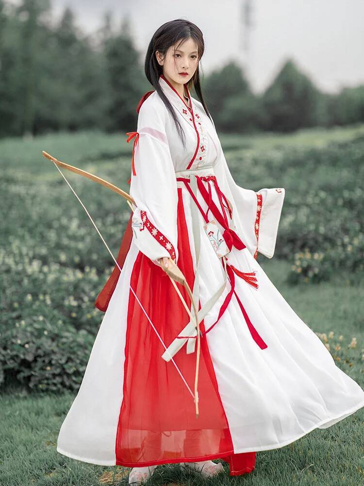 Hanfu Women Modern Chinese Tra - Hanbok Modern Set avaliação e preço