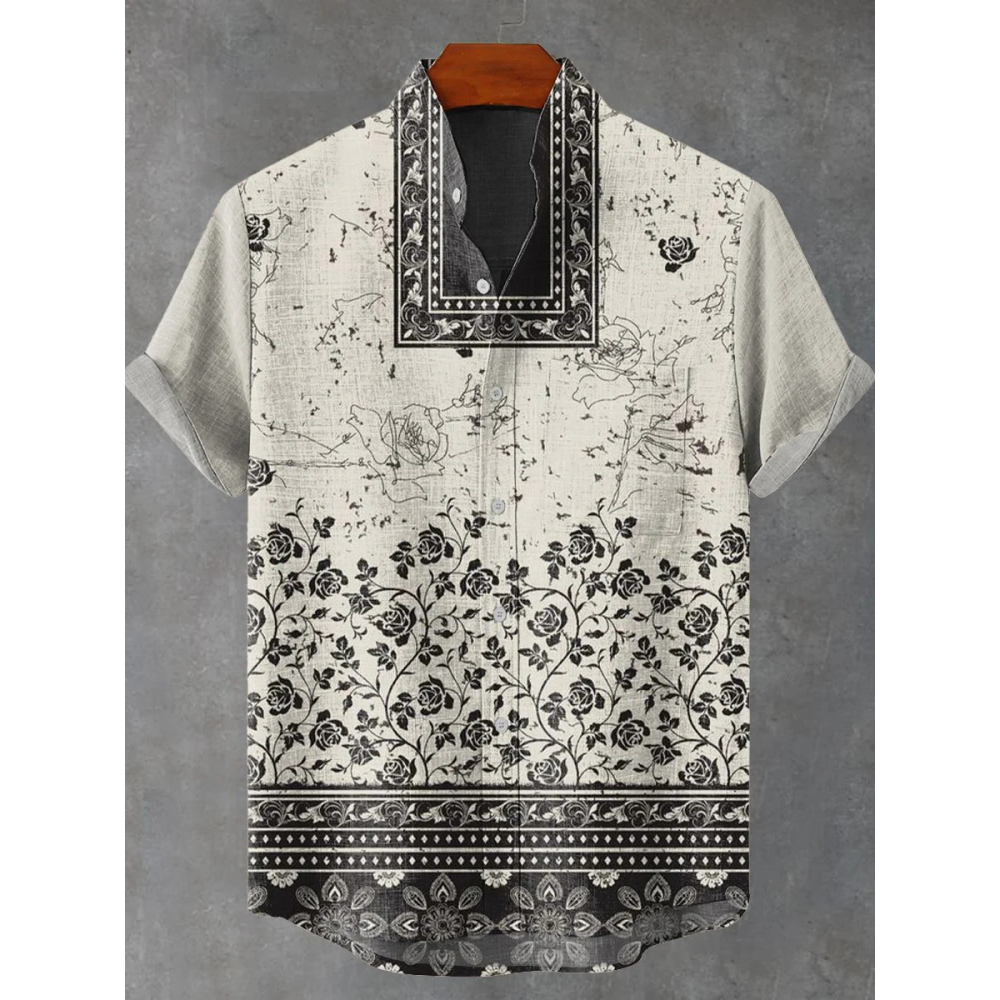 Hot Selling Men's Retro Ethnic - Ethnic Fashion Wear avaliação e preço