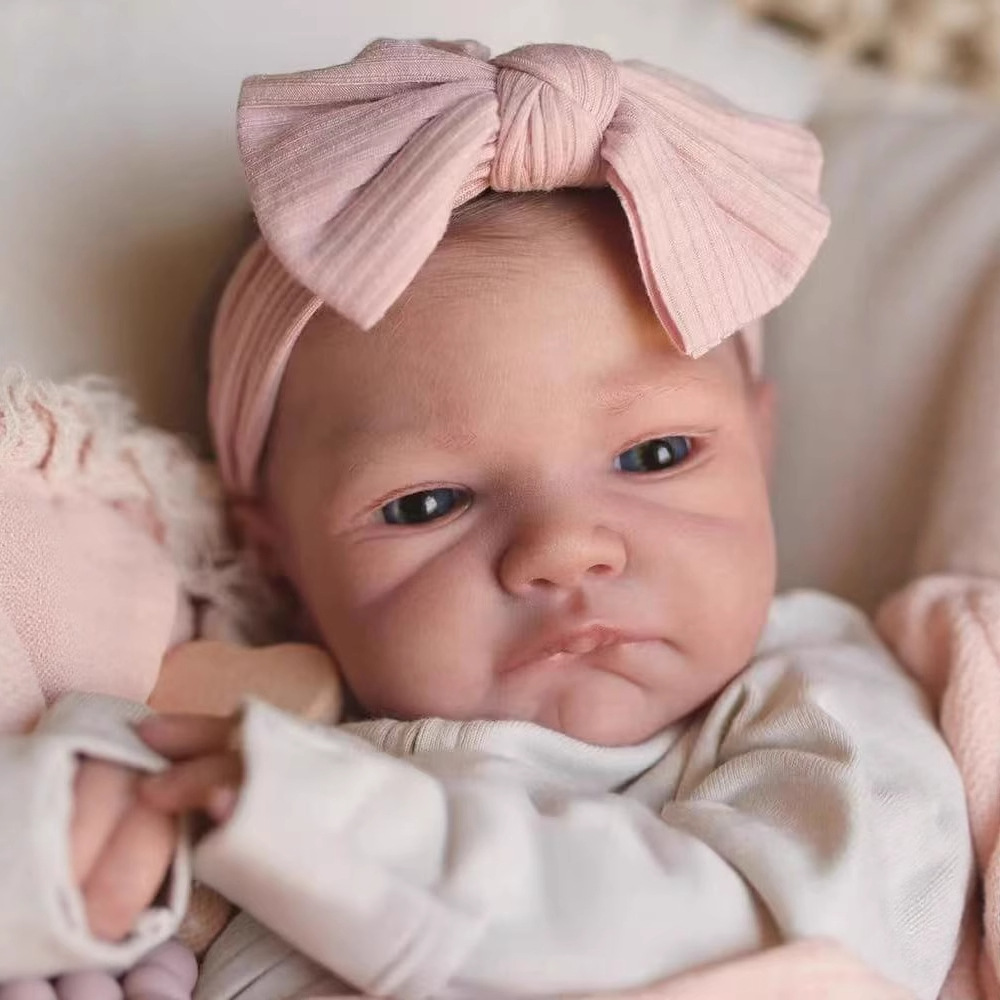 48CM Reborn Silicone Dolls Aug - Ethnic Fashion Model avaliação e preço