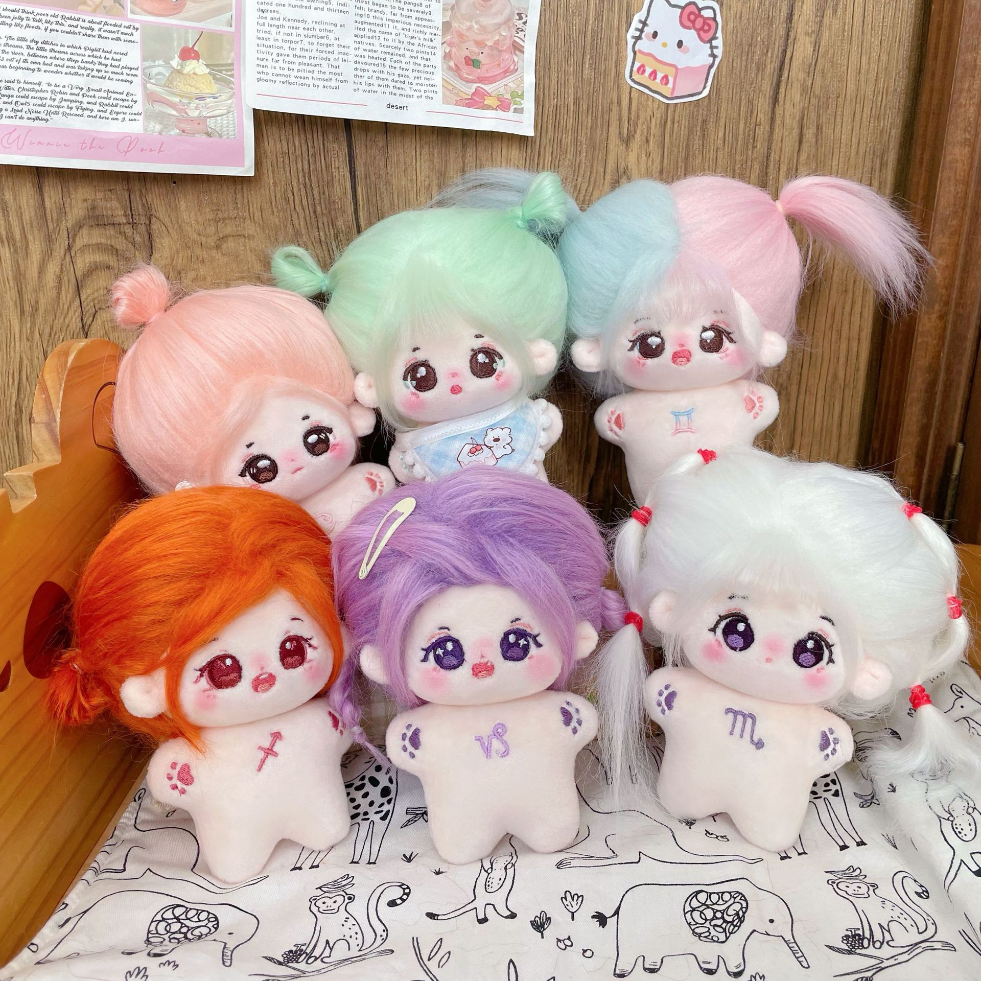10cm Mini Kawaii Plush Cotton  - Ethnic Fashion Model avaliação e preço