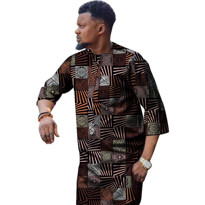 Nigerian Fashion Men's Shirt 3 - Dashiki Shirt Men avaliação e preço