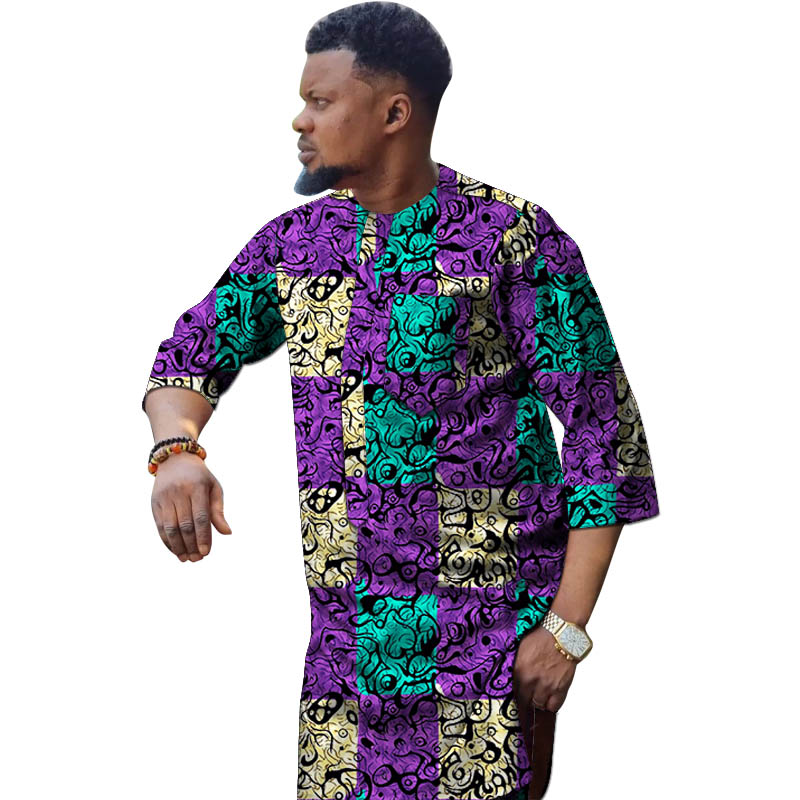 Nigerian Fashion Men's Shirt 3 - Dashiki Shirt Men avaliação e preço