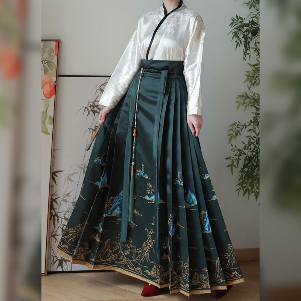 Original Ming Dynasty Hanfu Se - Hanbok Modern Set avaliação e preço