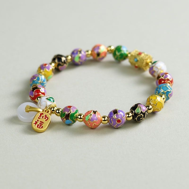 Cloisonné Enamel Ethnic Fortun - Ethnic Contemporary Fashion avaliação e preço
