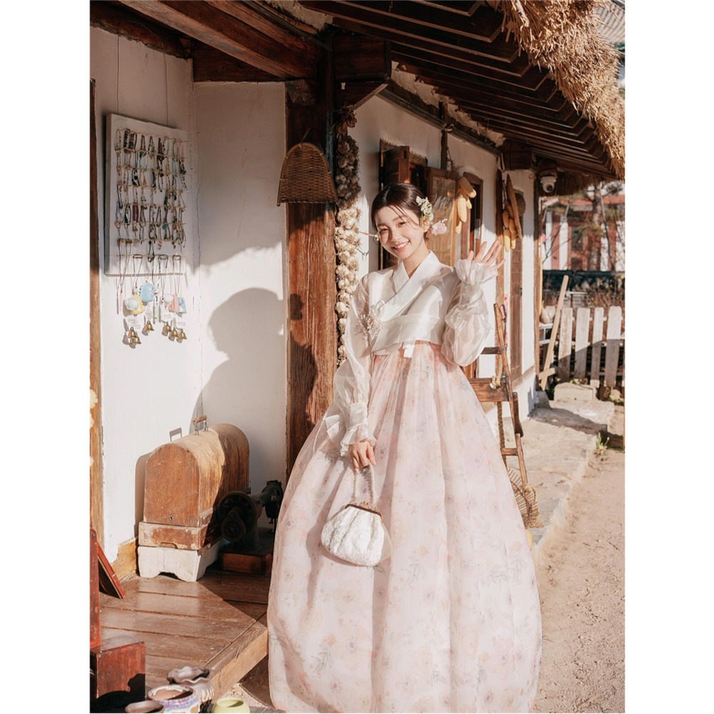 Women's Hanbok Korean Traditio - Hanbok Modern Set avaliação e preço