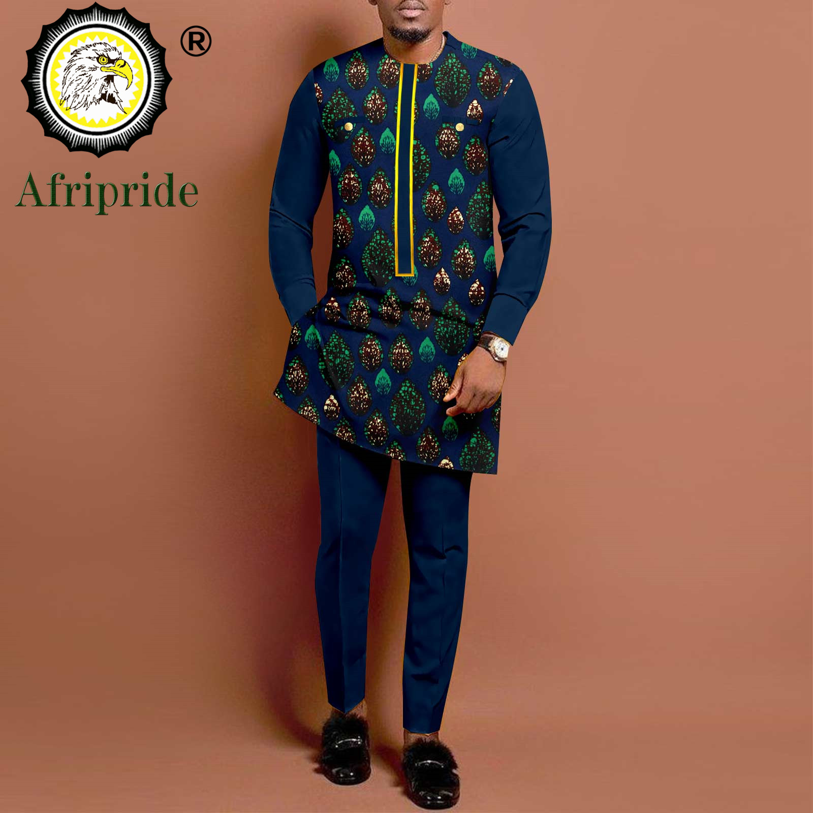 African Suits for Men Long Sle - Dashiki Shirt Men avaliação e preço