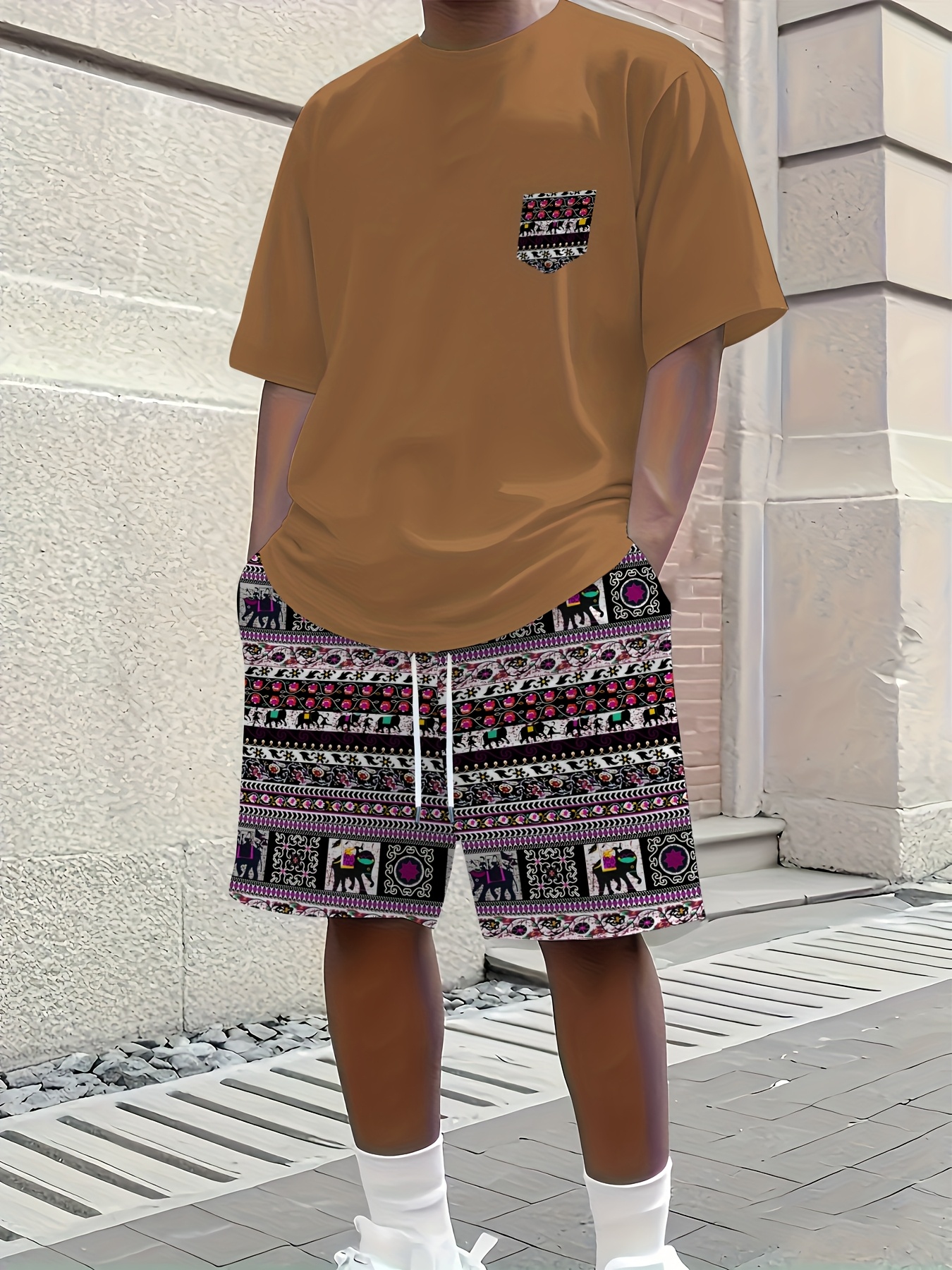 2026 Summer New Men's Short-Sl - Ethnic And Fashion avaliação e preço