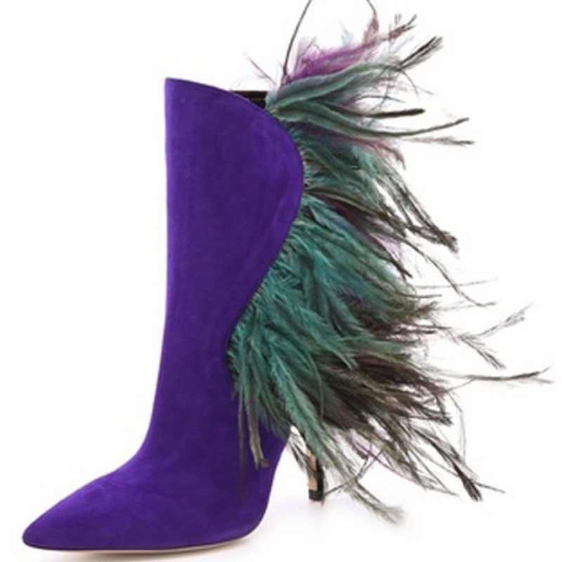 Runway Fashion Feather Tassel  - Ethnic Fashion Runway avaliação e preço