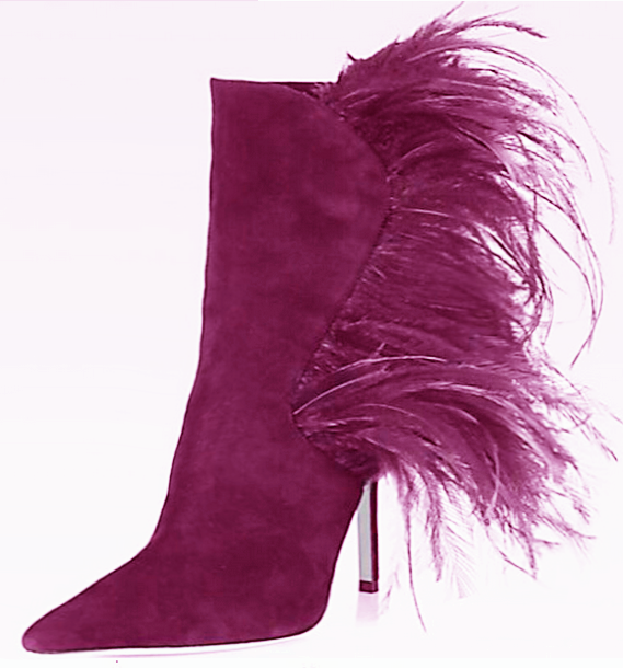 Runway Fashion Feather Tassel  - Ethnic Fashion Runway avaliação e preço