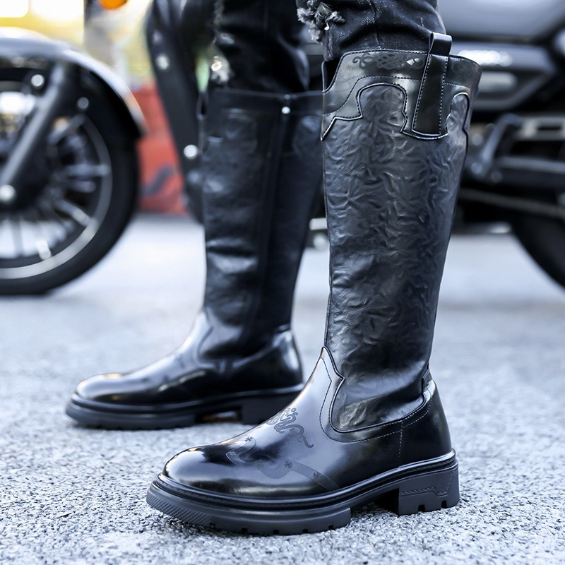Men's Mid-calf Boots High Qual - Ethnic And Fashion avaliação e preço