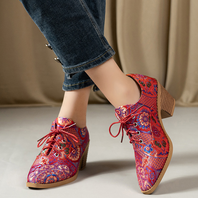 Ethnic Ladies Boots Spring Win - Winter Ethnic Fashion For Women avaliação e preço