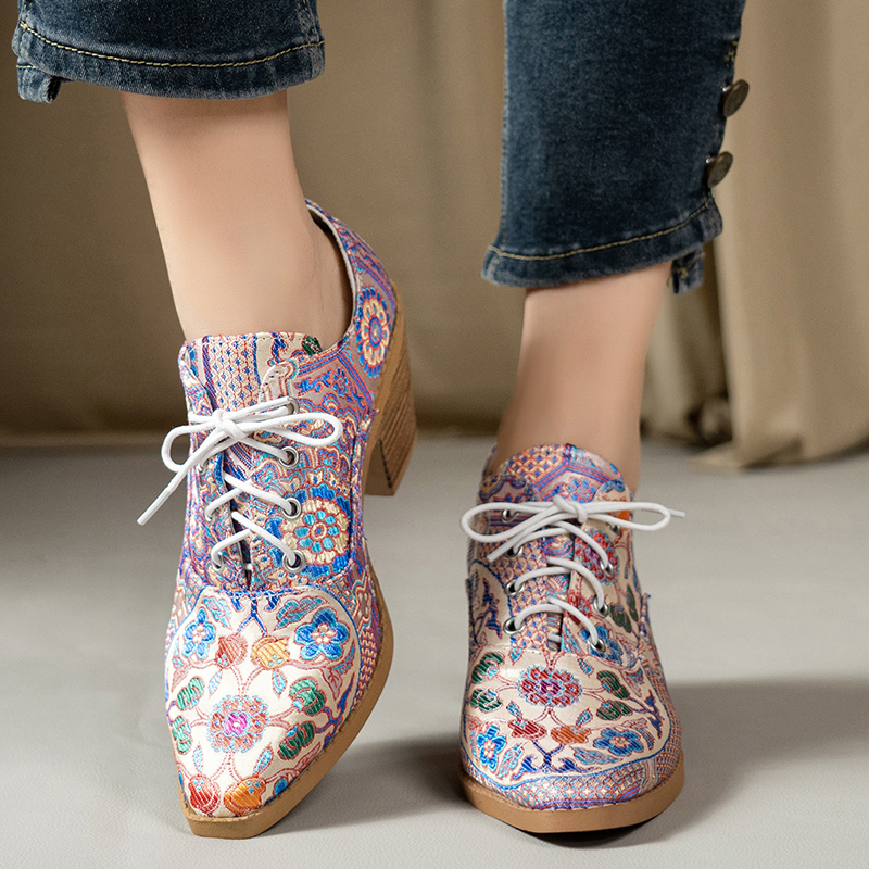 Ethnic Ladies Boots Spring Win - Winter Ethnic Fashion For Women avaliação e preço