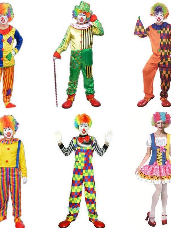 Halloween Clown Costume Ball C - Ethnic Fashion Wear avaliação e preço