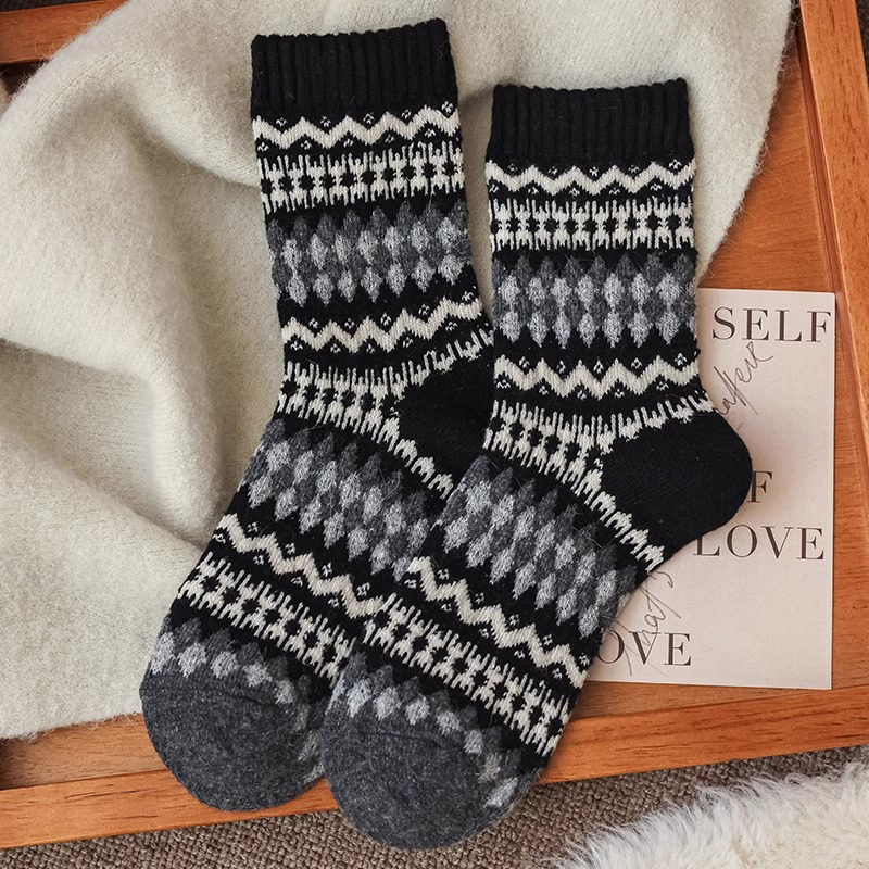 1/5 Pairs of Autumn and Winter - Winter Ethnic Fashion For Women avaliação e preço
