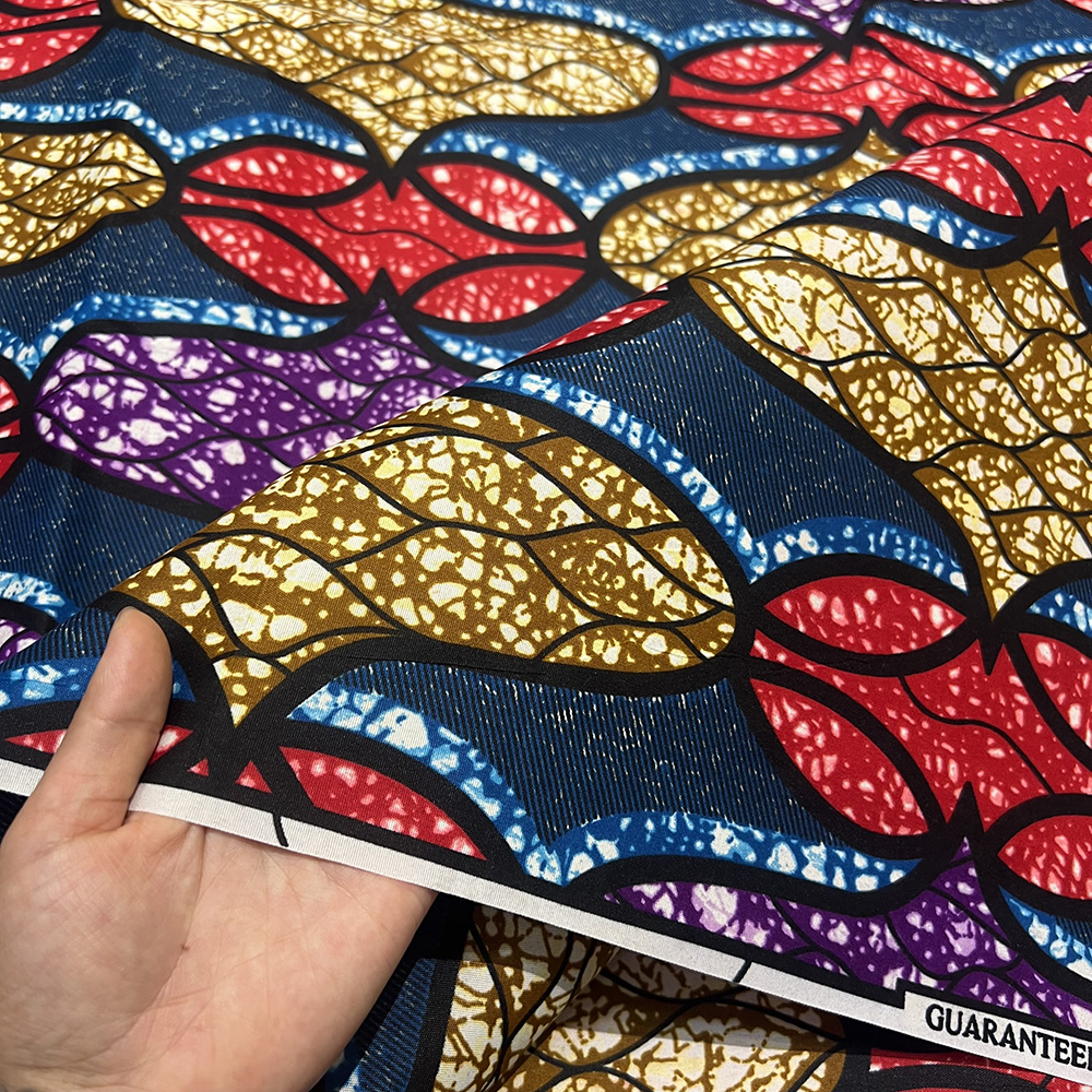 6 Yards Ankara Wax Fabric 2025 - African Ankara Print avaliação e preço