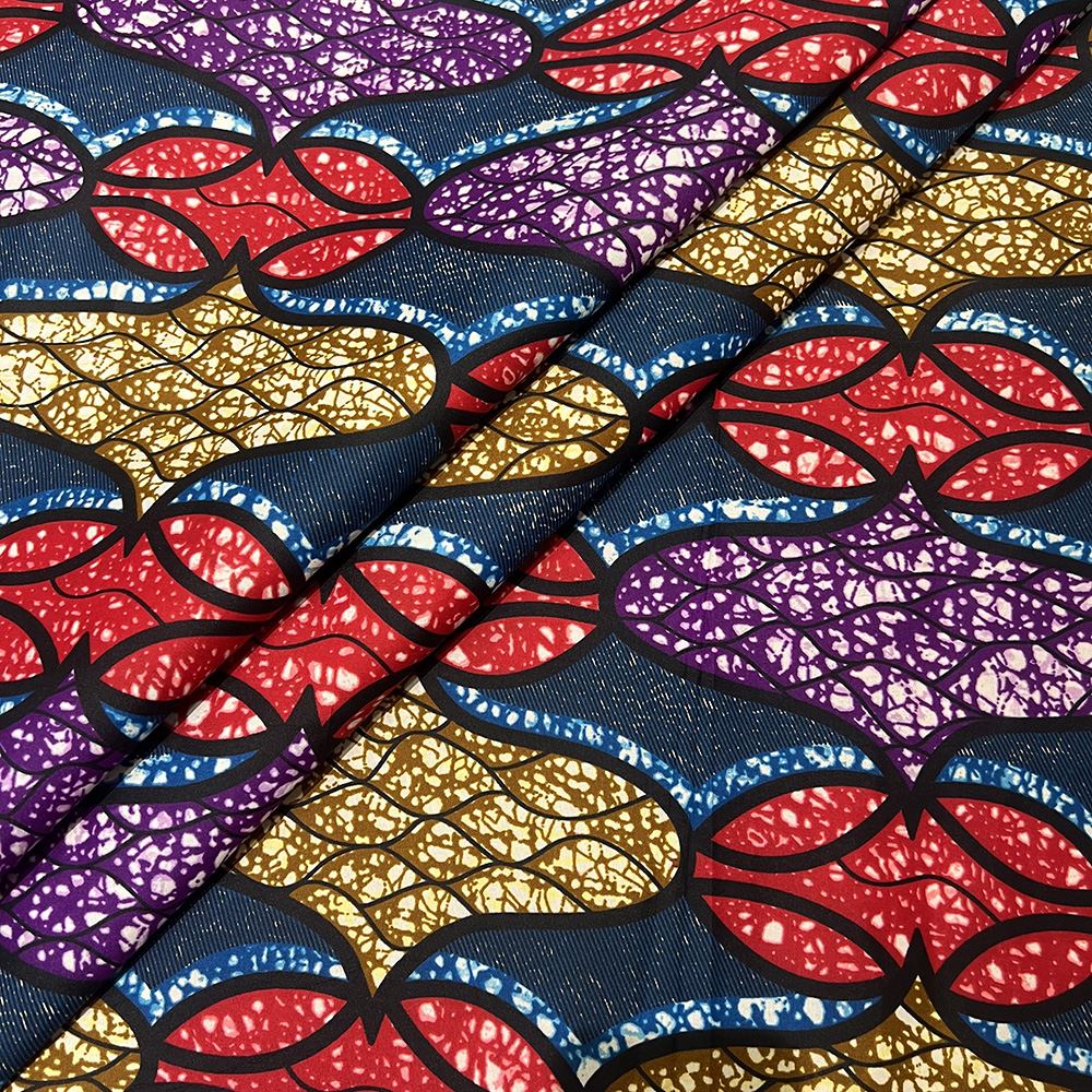 6 Yards Ankara Wax Fabric 2025 - African Ankara Print avaliação e preço