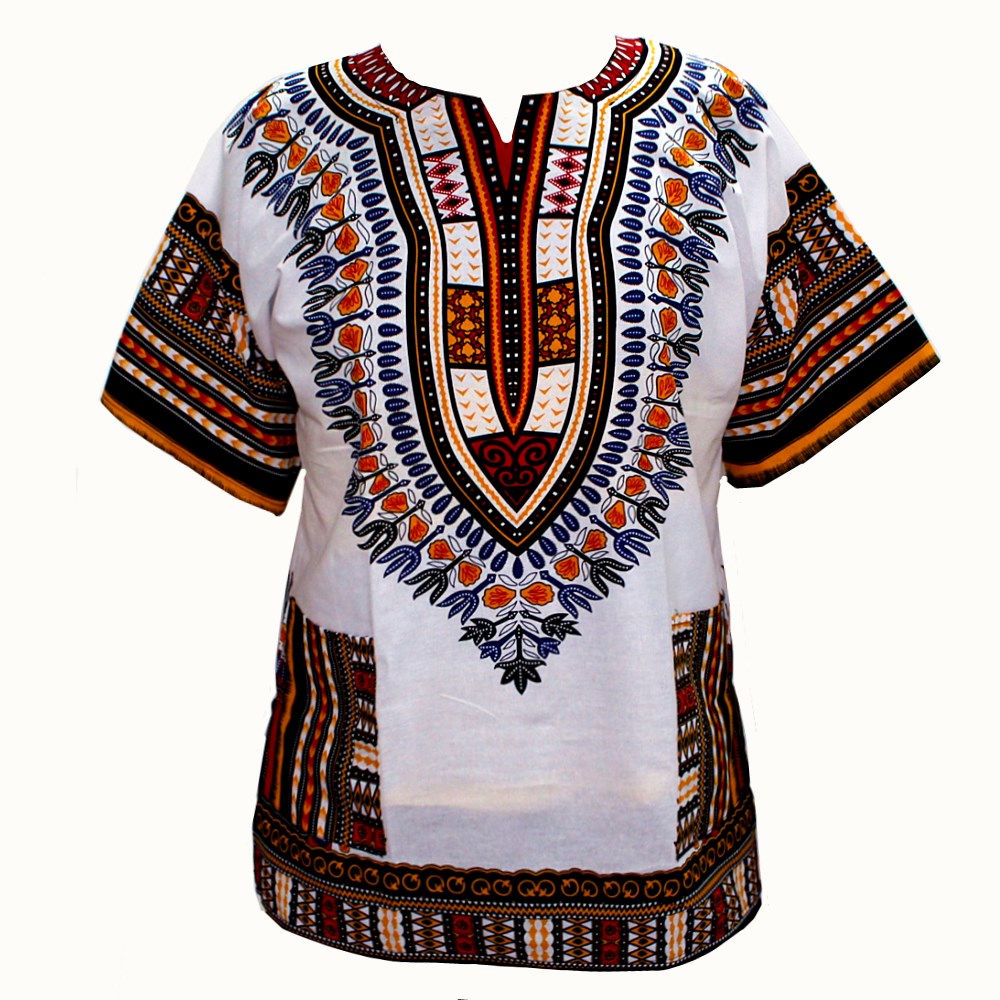 (fast shipping) 2016 Newest Fa - Dashiki Shirt Men avaliação e preço