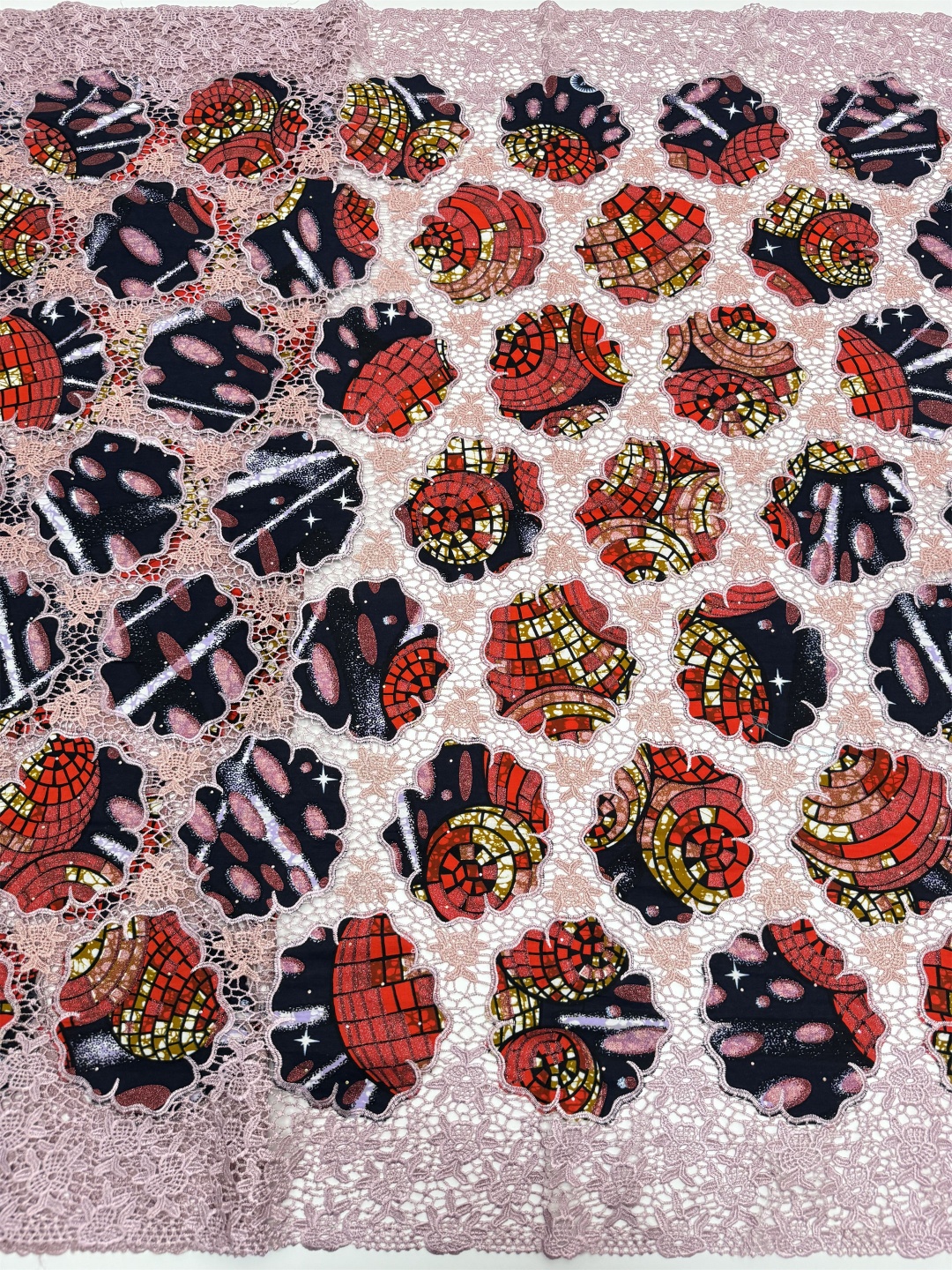 Luxury 5Yards African Wax Broc - African Ankara Print avaliação e preço