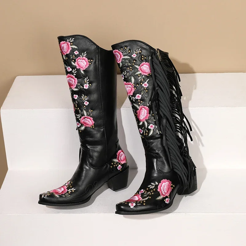 Fashion Embroidery Flower West - Ethnic And Fashion avaliação e preço