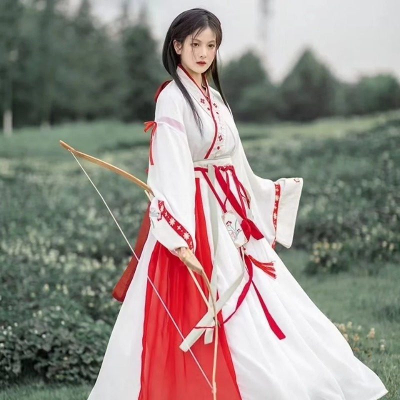 Modern Hanfu Women Chinese Tra - Hanbok Modern Set avaliação e preço