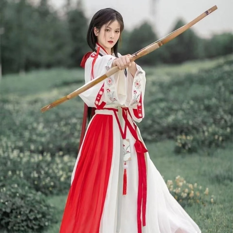 Modern Hanfu Women Chinese Tra - Hanbok Modern Set avaliação e preço