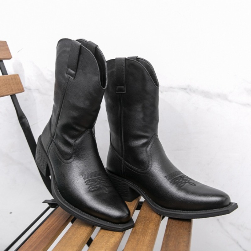 Men Boots Classic Embroidery W - Ethnic And Fashion avaliação e preço