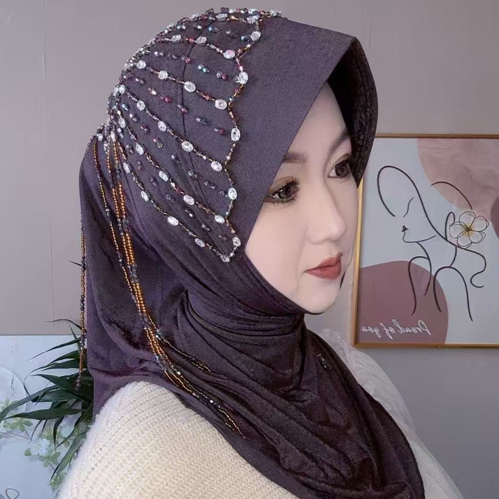 Africa Ethnic Hats Hijab Black - Ethnic And Fashion avaliação e preço