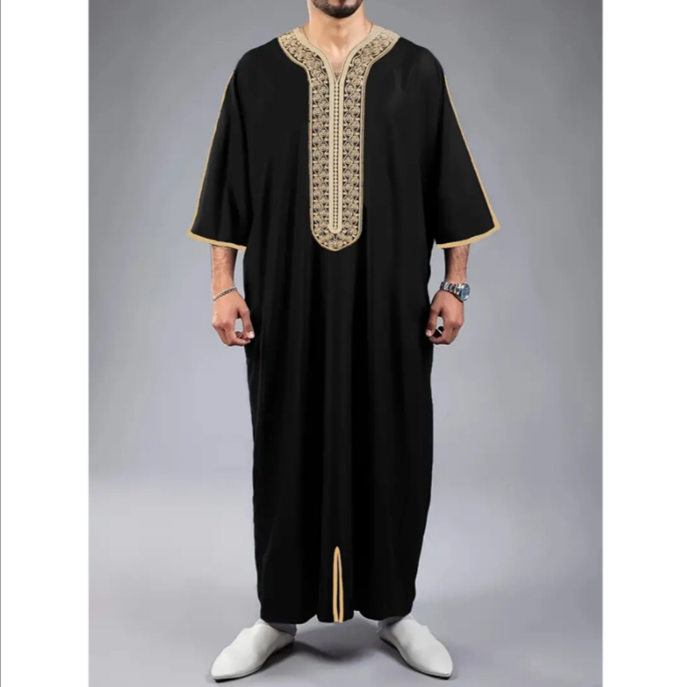 New 2025 Men's Long Sleeve Emb - Ethnic Fashion Wear avaliação e preço