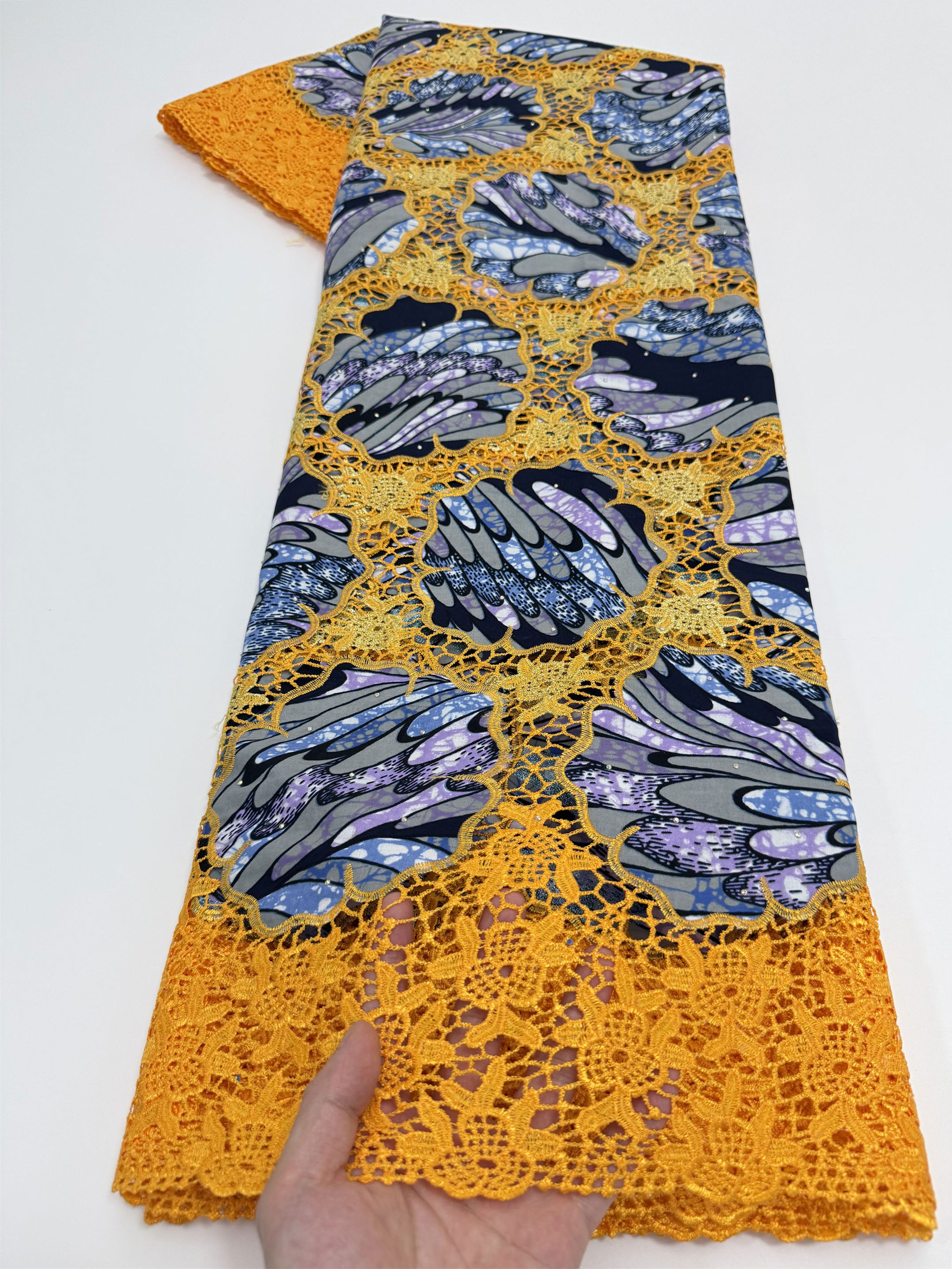 5 Yards High Huality Ankara Fa - African Ankara Print avaliação e preço